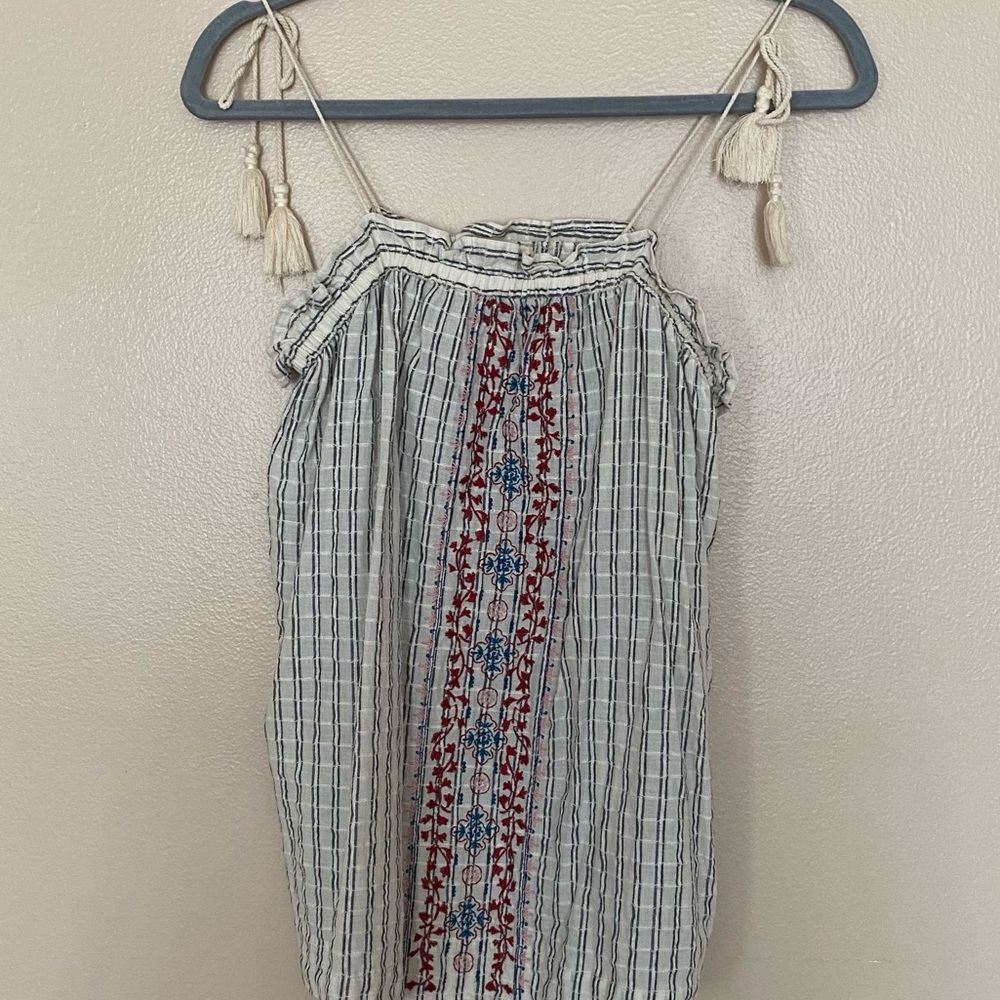 Universal Threads Goods Co. Embroidered Summer Top